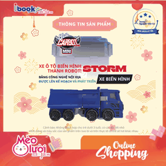 Đồ Chơi Lắp Ráp Xe Hơi Biến Hình Hello Carbot – Mini STORM - 012B