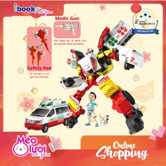 (HELLO CARBOT) MÔ HÌNH LẮP RÁP AMBULANCE HC1-007W