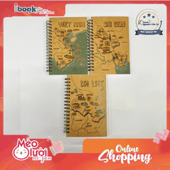 Sổ tay A6 Việt Nam Discovery Ghi Chép Sáng Tạo (170T) – Kích Thước Nhỏ Gọn (Giao Ngẫu Nhiên)