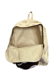 Balo vải kèm gấu labubu