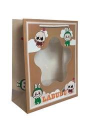 Túi Giấy Đựng Quà Bìa Kiếng Trong Suốt - Labubu
