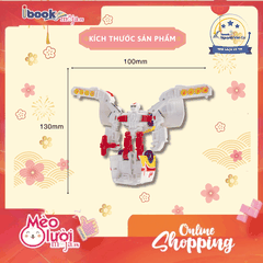 Đồ Chơi Lắp Ráp Xe Hơi Biến Hình HELLO CARBOT – Mini Dandy Ambulance - 014W