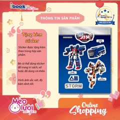 Đồ Chơi Lắp Ráp Xe Hơi Biến Hình Hello Carbot – Mini STORM - 012B
