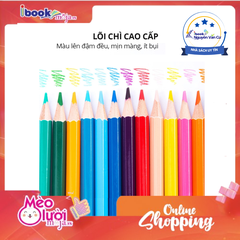 Bộ Bút Chì Màu DELI - Chì Màu Học Sinh Màu Đậm, Mịn, Khó Gãy