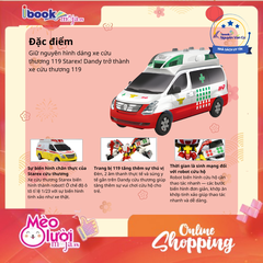 (HELLO CARBOT) MÔ HÌNH LẮP RÁP AMBULANCE HC1-007W