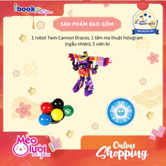 (MECAR BALL) XE HƠI  BIẾN HÌNH TWIN CANNON MAB-016