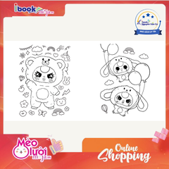 Sách Tô Màu - Thị Trấn Baby Three