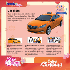 (HELLO CARBOT) MÔ HÌNH LẮP RÁP ARTY TAXI HC2-004O
