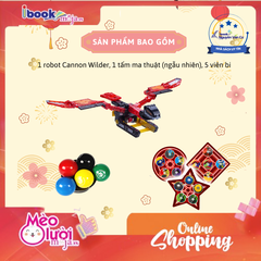 (MECAR BALL) XE HƠI  BIẾN HÌNH CANNON WILDER MAB-014