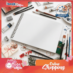 Tập Vẽ Mỹ Thuật Lò Xo A4 Tân Thuận Tiến 120 Trang 70gsm – Dành Cho Học Sinh, Sinh Viên