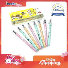 Bút Gel G-Star ER01 Xóa Được Ngòi 0.5mm - Bút Bi Nước Tẩy Được Mực Xanh Cao Cấp