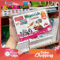 Flash Card Tiếng Anh - Vegetable (Rau Củ Quả) (Tái Bản 2023)