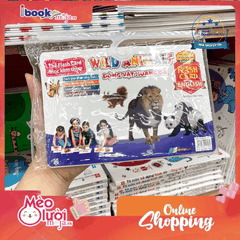 Flash Card Tiếng Anh - Wild Animals (Động Vật Hoang Dã) (Tái Bản 2023)