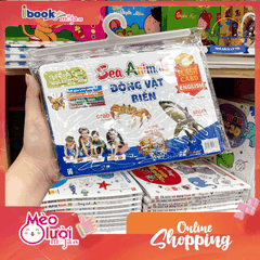 Flash Card Tiếng Anh - Sea Animals (Động Vật Biển) (Tái Bản 2023)