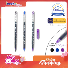 Bút Gel Dino SMART KIDS G01  0.5mm – Bút Gel Xanh Viết Trơn Êm, Mực Đều Không Lem