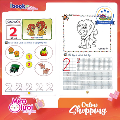 Sách Chuẩn Bị Cho Bé Vào Lớp 1 - Làm Quen Chữ Số (Cho Bé Từ 5-6 Tuổi)