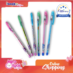 Bút Gel Xoá Được G STAR ER-02 0.5mm – Hộp 12 Cây, Mực Tím, Nét Chữ Thanh Mảnh