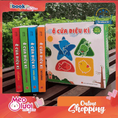 Bộ Hộp Ô Cửa Kì Diệu - (Sách Đục Lỗ) (Bộ 4 Cuốn )
