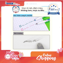 Bút lông kim Thiên Long Doraemon FL-04/DO - Viết Êm, Không Lem, Nét Đẹp