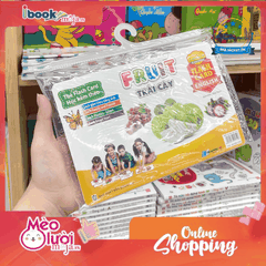 Flash Card Tiếng Anh - Fruit (Trái Cây) (Tái Bản 2023)