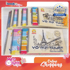 Tập Vẽ Mỹ Thuật Lò Xo A4 Tân Thuận Tiến 120 Trang 70gsm – Dành Cho Học Sinh, Sinh Viên