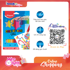 Maped ColorPeps 36 Màu – Bút Chì Màu Học Sinh