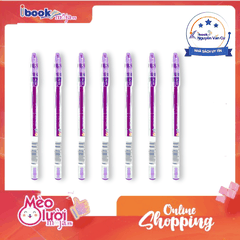 Bút Gel D.A P&T Gstar Pretty Gel 0.4mm Mực Tím – Viết Êm, Nét Đẹp
