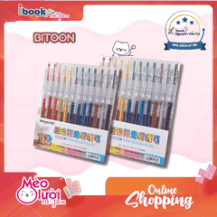 Bút Nhũ Kim Tuyến BITOON BT-9532 Ngòi 1.0mm - Có 12 Màu Lựa Chọn