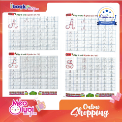 Chuẩn Bị Cho Bé Vào Lớp 1 - Tập Tô Chữ Hoa (Cho Bé Từ 4-5 Tuổi)
