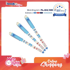 Bút lông kim Thiên Long Doraemon FL-04/DO - Viết Êm, Không Lem, Nét Đẹp