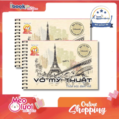 Tập Vẽ Mỹ Thuật Lò Xo A4 Tân Thuận Tiến 120 Trang 70gsm – Dành Cho Học Sinh, Sinh Viên