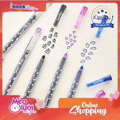 Bút Gel Dino SMART KIDS G01  0.5mm – Bút Gel Xanh Viết Trơn Êm, Mực Đều Không Lem