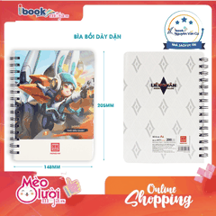 Sổ lò xo A5 Hồng Hà thiết kế hình game Liên Quân Mobile (200 TRANG/70GSM)