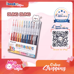 Bút Nhũ Kim Tuyến BITOON BT-9532 Ngòi 1.0mm - Có 12 Màu Lựa Chọn