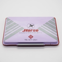 HỘP DẤU KIM LOẠI HORSE (STAMP PAD) - 3 MÀU XANH, ĐỎ, ĐEN NHIỀU KÍCH THƯỚC
