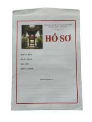 Bìa Giấy Đựng Hồ Sơ Chủ Đề Danh Lam Thắng Cảnh Việt Nam