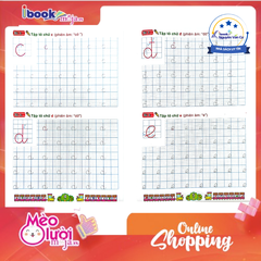 Chuẩn Bị Cho Bé Vào Lớp 1 - Tập Tô Chữ Thường (Cho Bé Từ 4-5 Tuổi)