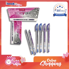 Bút Gel D.A P&T Gstar Pretty Gel 0.4mm Mực Tím – Viết Êm, Nét Đẹp