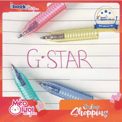 Bút Gel Xóa Được ER-04 G-STAR Mực Xanh – Viết Mượt, Xóa Sạch, Không Lem