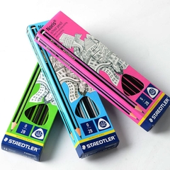 HỘP 12 CÂY BÚT CHÌ HỌC SINH 2B STAEDTLER NORIS - 2.5 MM