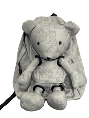 Balo Học Sinh - Gấu Bông 3D