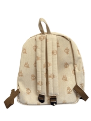 Balo vải kèm gấu labubu