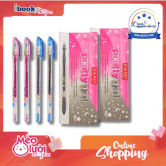 Bút Gel D.A P&T Gstar Pretty Gel 0.4mm Mực Tím – Viết Êm, Nét Đẹp