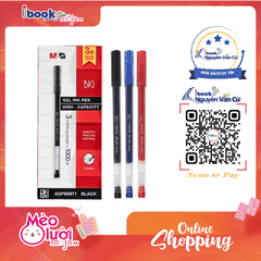 Bút Gel Nước M&G 6901/6971 Ngòi 0.5mm – Viết Êm Trơn, Nhanh Khô