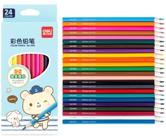 BÚT CHÌ MÀU DELI - COLOR PENCIL 24 MÀU