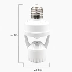 Đui Đèn Cảm Ứng Hồng Ngoại E27 – Tự Động Bật Tắt, Tiết Kiệm Điện