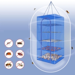 Lồng Lưới Phơi Thực Phẩm 4 Tầng – Giải Pháp Chống Côn Trùng & An Toàn Vệ Sinh