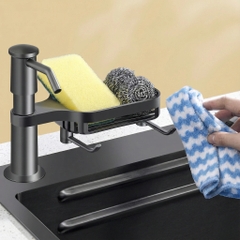 Bộ Vòi Bơm Nước Rửa Chén Gắn Chậu Tích Hợp Khay & Dây Dẫn Nối Dài – Giải Pháp Tối Ưu Không Gian Bếp