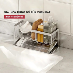 Kệ Rửa Chén Đa Năng Mạ Kẽm