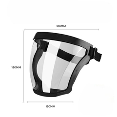 Mặt Nạ Bảo Hộ Guvac - Kính Trong Suốt, Chống Bụi, Chống Giọt Bắn